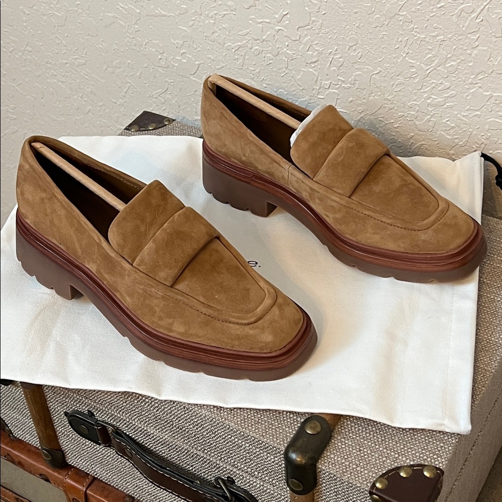 Brand new- Size 6.5- Vince Women's Robin Loafers - Picture 2 of 5